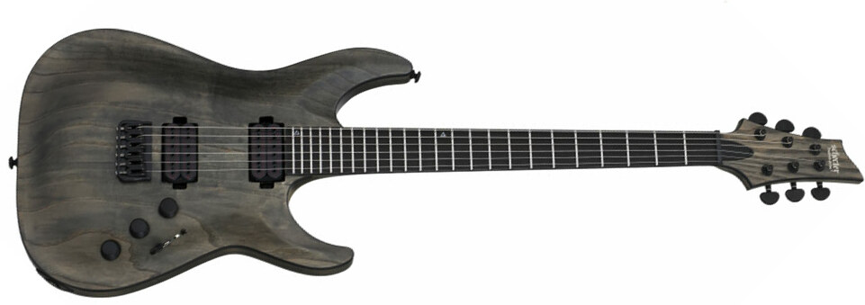 Schecter Apocalypse C-1 2h Ht Eb - Rusty Grey - Guitarra eléctrica con forma de str. - Main picture