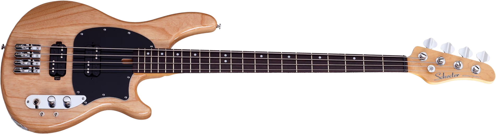 Schecter Cv4 Rw - Gloss Natural - Bajo eléctrico de cuerpo sólido - Main picture