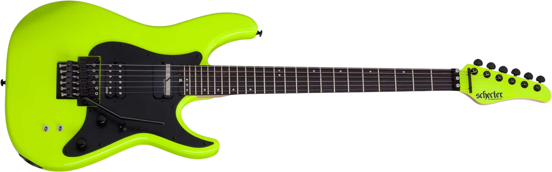 Schecter Sun Valley Super Shredder Fr S 2h Sustainiac Eb - Birch Green - Guitarra electrica metalica - Main picture