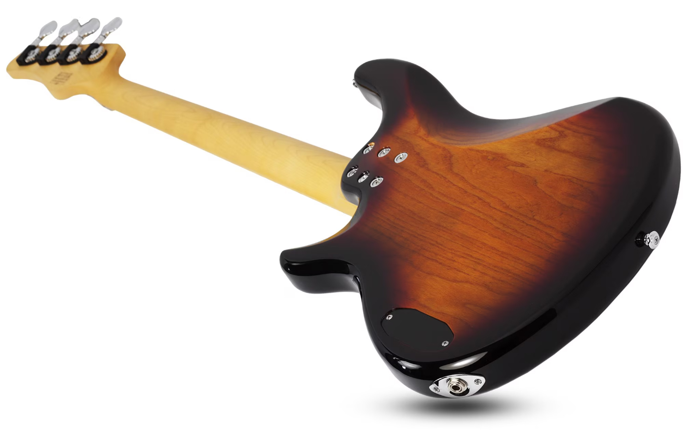 Schecter Cv4 Mn - 3-tone Sunburst - Bajo eléctrico de cuerpo sólido - Variation 1