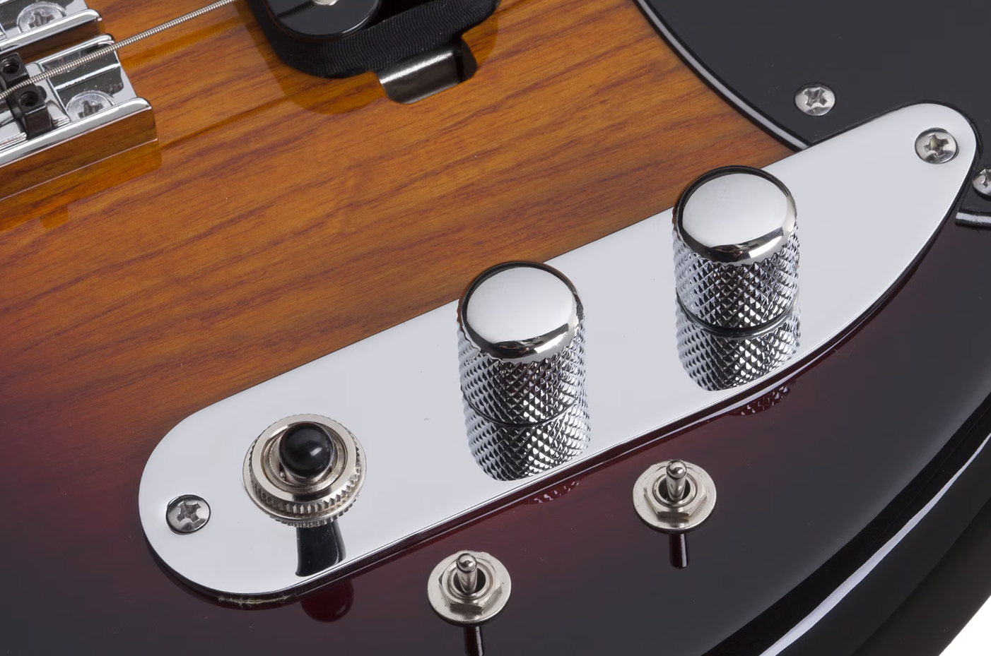 Schecter Cv4 Mn - 3-tone Sunburst - Bajo eléctrico de cuerpo sólido - Variation 4