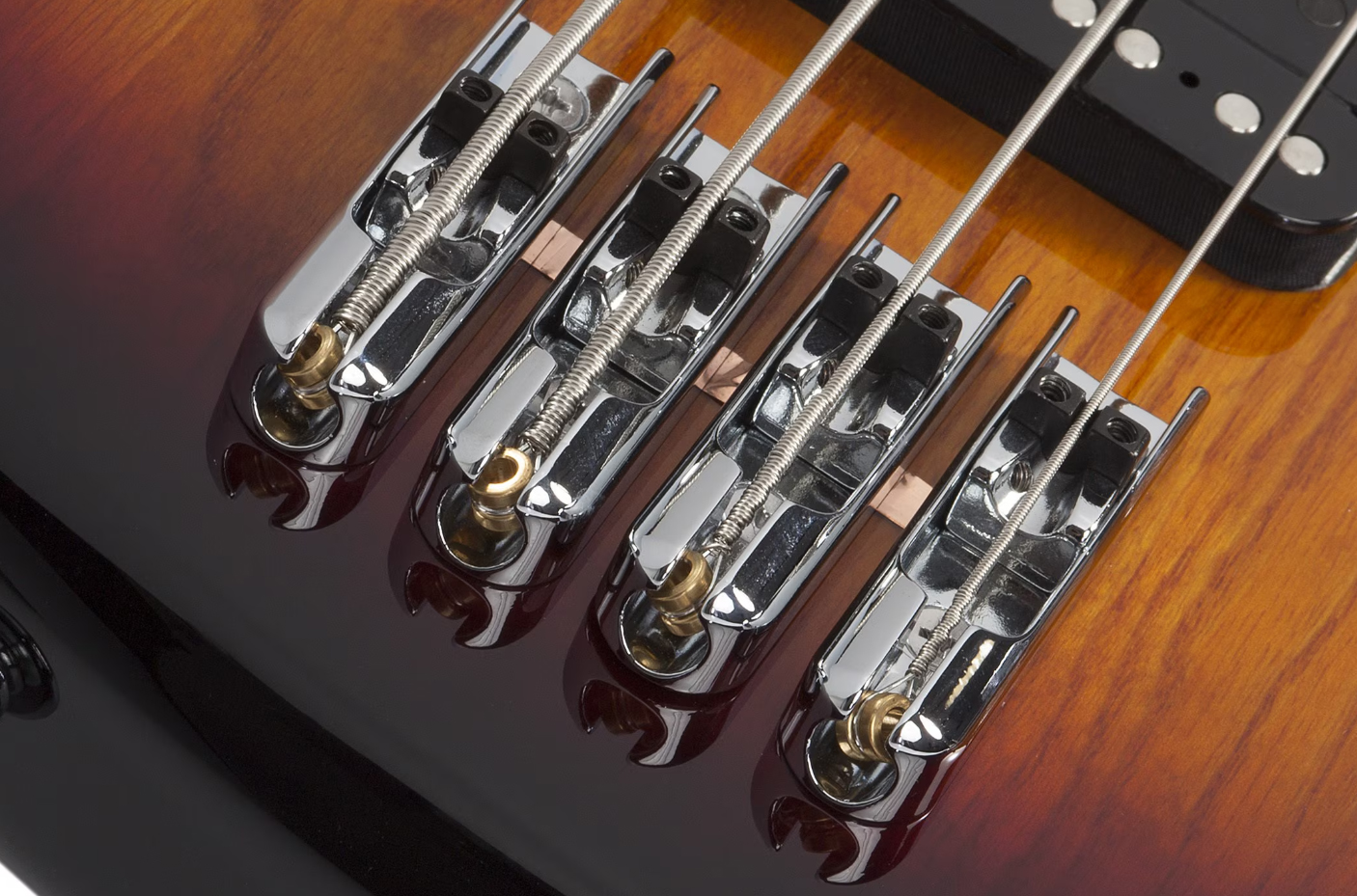 Schecter Cv4 Mn - 3-tone Sunburst - Bajo eléctrico de cuerpo sólido - Variation 5
