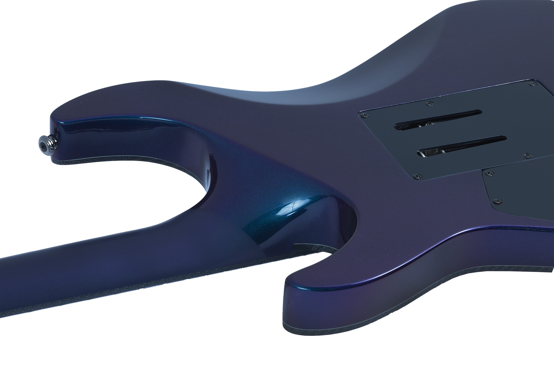 Schecter Hellraiser Hybrid C-1 Frs 2h Emg Sustainiac Eb - Ultra Violet - Guitarra eléctrica con forma de str. - Variation 4