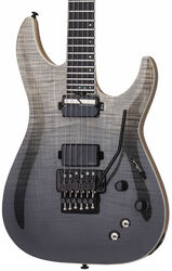 Guitarra eléctrica con forma de str. Schecter C-1 FR S SLS Elite - Black fade burst