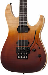 Guitarra eléctrica con forma de str. Schecter C-1 FR SLS Elite - Antique fade burst