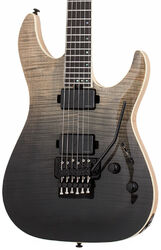 Guitarra eléctrica con forma de str. Schecter C-1 FR SLS Elite - Black fade burst