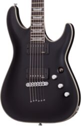 Guitarra eléctrica con forma de str. Schecter C-1 Platinum - Satin black