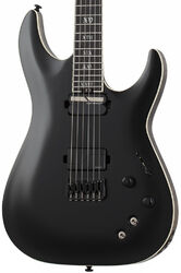 Guitarra eléctrica con forma de str. Schecter C-1 S HT SLS Elite Evil Twin - Satin black