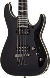 Guitarra eléctrica de 7 cuerdas Schecter C-7 Blackjack - Black