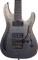 Guitarra eléctrica de 7 cuerdas Schecter C-7 FR SLS Elite - Black fade burst