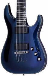 Guitarra eléctrica de 7 cuerdas Schecter Hellraiser Hybrid C-7 - Ultra violet