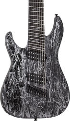 Guitarra electrica para zurdos Schecter C-8 Multiscale Silver Mountain LH - Silver mountain