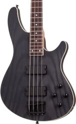 Bajo eléctrico de cuerpo sólido Schecter C-4 Standard - Charcoal satin