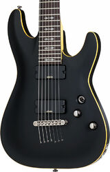 Guitarra eléctrica de 7 cuerdas Schecter Demon-7 - Aged black satin