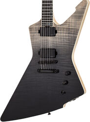 Guitarra electrica metalica Schecter E-1 SLS Elite - Black fade burst