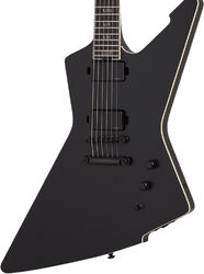Guitarra electrica metalica Schecter E-1 SLS Evil Twin - Satin black