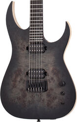 Guitarra eléctrica de doble corte Schecter Keith Merrow KM-6 MK-III Artist - Trans black burst