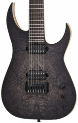 Guitarra eléctrica de 7 cuerdas Schecter Keith Merrow KM-7 MK-III Artist - Trans black pearl 