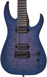 Guitarra eléctrica de 7 cuerdas Schecter Keith Merrow KM-7 MK-III Pro USA - Blue crimson pearl
