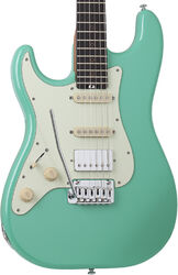 Guitarra electrica para zurdos Schecter Nick Johnston Traditional H/S/S Zurdo - Atomic green