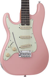 Guitarra electrica para zurdos Schecter Nick Johnston Traditional Zurdo - Atomic coral