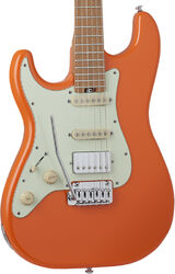 Guitarra electrica para zurdos Schecter Nick Johnston Traditional H/S/S Zurdo - Atomic orange