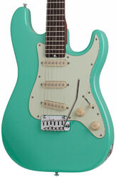 Guitarra eléctrica con forma de str. Schecter Nick Johnston Traditional - Atomic green