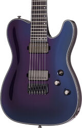 Guitarra eléctrica de 7 cuerdas Schecter Hellraiser Hybrid PT-7 - Ultraviolet