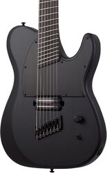 Multi-scale guitar Schecter PT-7 MS Black Ops 7-string - SATIN BLACK OPEN PORE