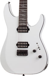 Guitarra eléctrica con forma de str. Schecter Reaper-6 Custom - Gloss white