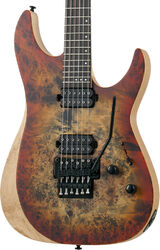 Guitarra eléctrica con forma de str. Schecter Reaper-6 FR - Satin inferno burst