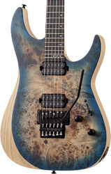 Guitarra eléctrica con forma de str. Schecter Reaper-6 FR - Satin sky burst