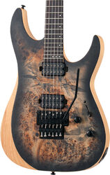 Guitarra eléctrica con forma de str. Schecter Reaper-6 FR - Satin charcoal burst