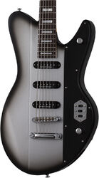 Guitarra eléctrica barítono  Schecter Robert Smith UltraCure VI - Silver burst pearl