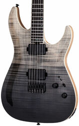 Guitarra eléctrica con forma de str. Schecter C-1 SLS Elite - Black fade burst