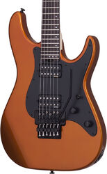 Guitarra eléctrica con forma de tel Schecter Sun Valley Super Shredder FR - Lambo orange