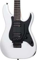 Guitarra eléctrica con forma de str. Schecter Sun Valley Super Shredder FR - White