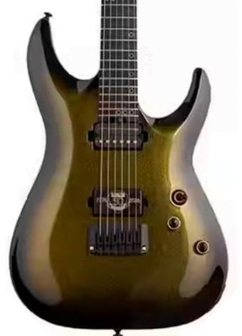Guitarra electrica metalica Schecter C-1 50th Anniversary - 50th Gold Burst