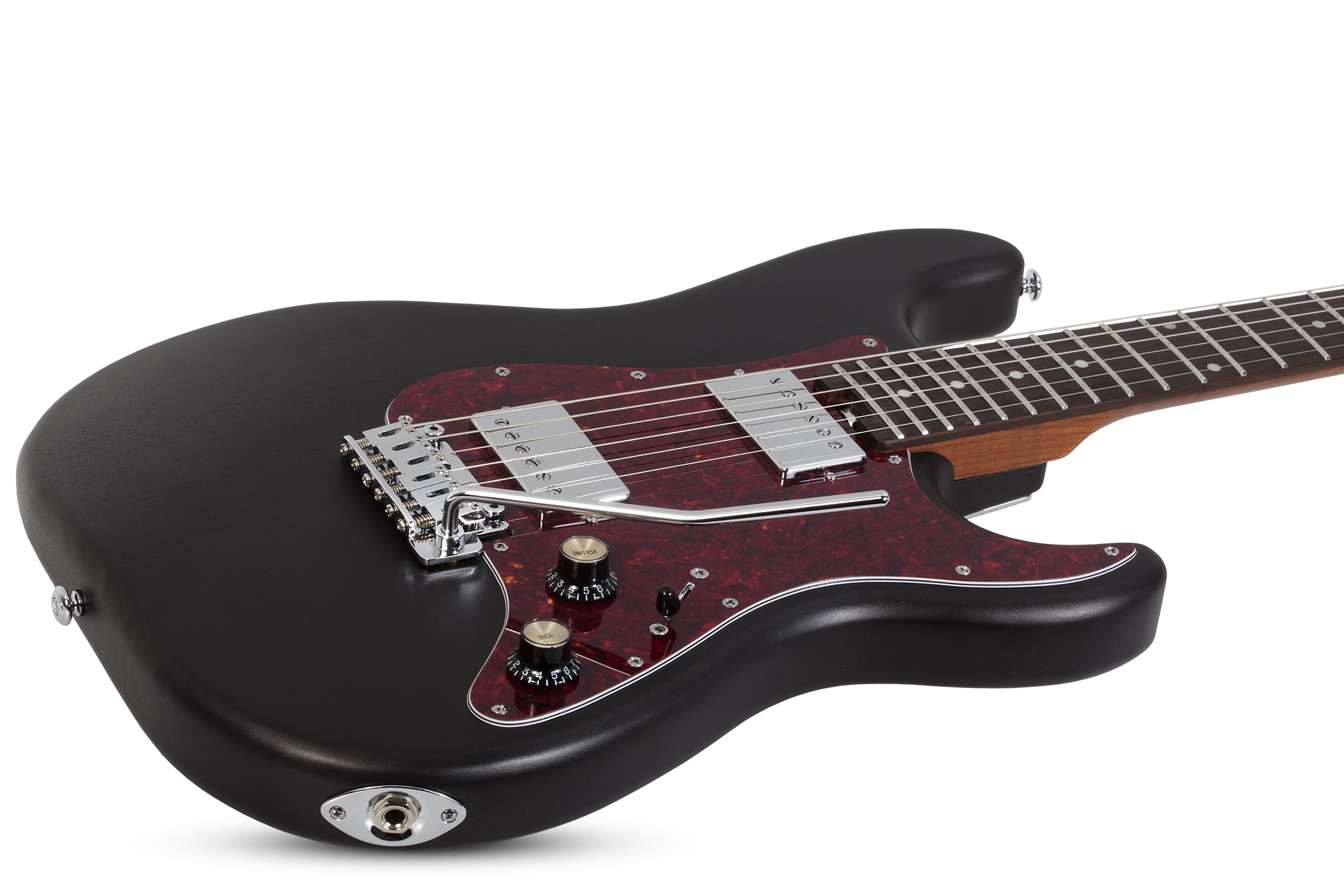 Schecter Jack Fowler Traditional Signature 2h Trem Eb - Black Pearl - Guitarra eléctrica con forma de str. - Variation 1