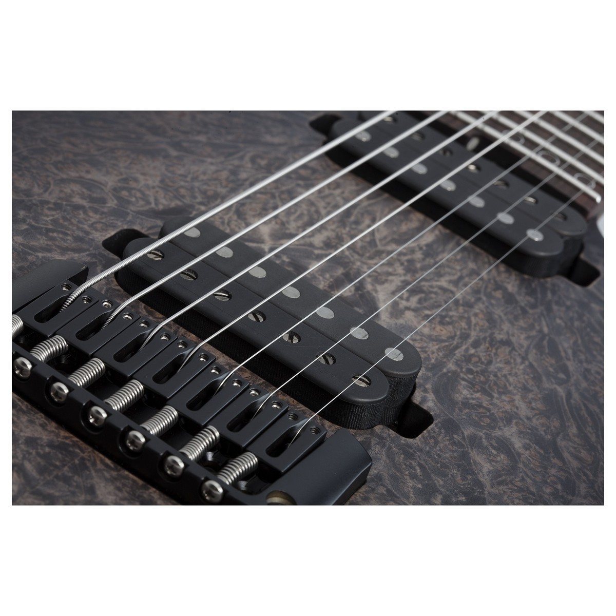 Schecter Keith Merrow Km-7 Mk-iii Artist Signature 7c 2h Ht Eb - Trans Black Pearl - Guitarra eléctrica de 7 cuerdas - Variation 4