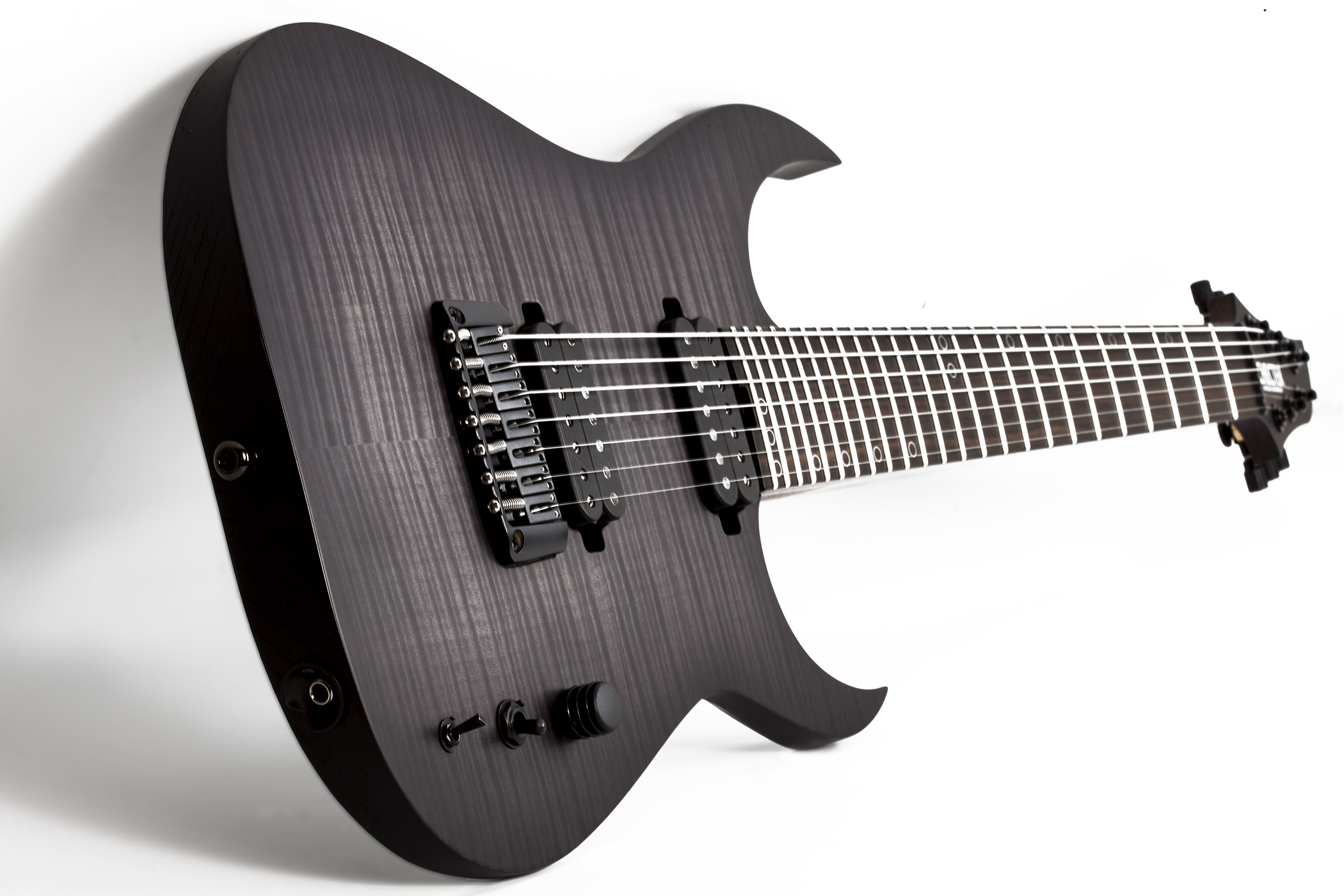 Schecter Keith Merrow Km-7 Mk-iii Artist Signature 7c 2h Ht Eb - Trans Black Pearl - Guitarra eléctrica de 7 cuerdas - Variation 6