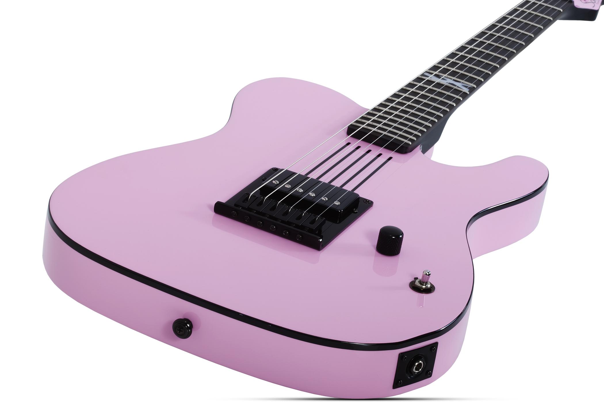 Schecter Machine Gun Kelly Pt Signature H Ht Eb - Machine Gun Kelly Pt - Guitarra eléctrica con forma de tel - Variation 1