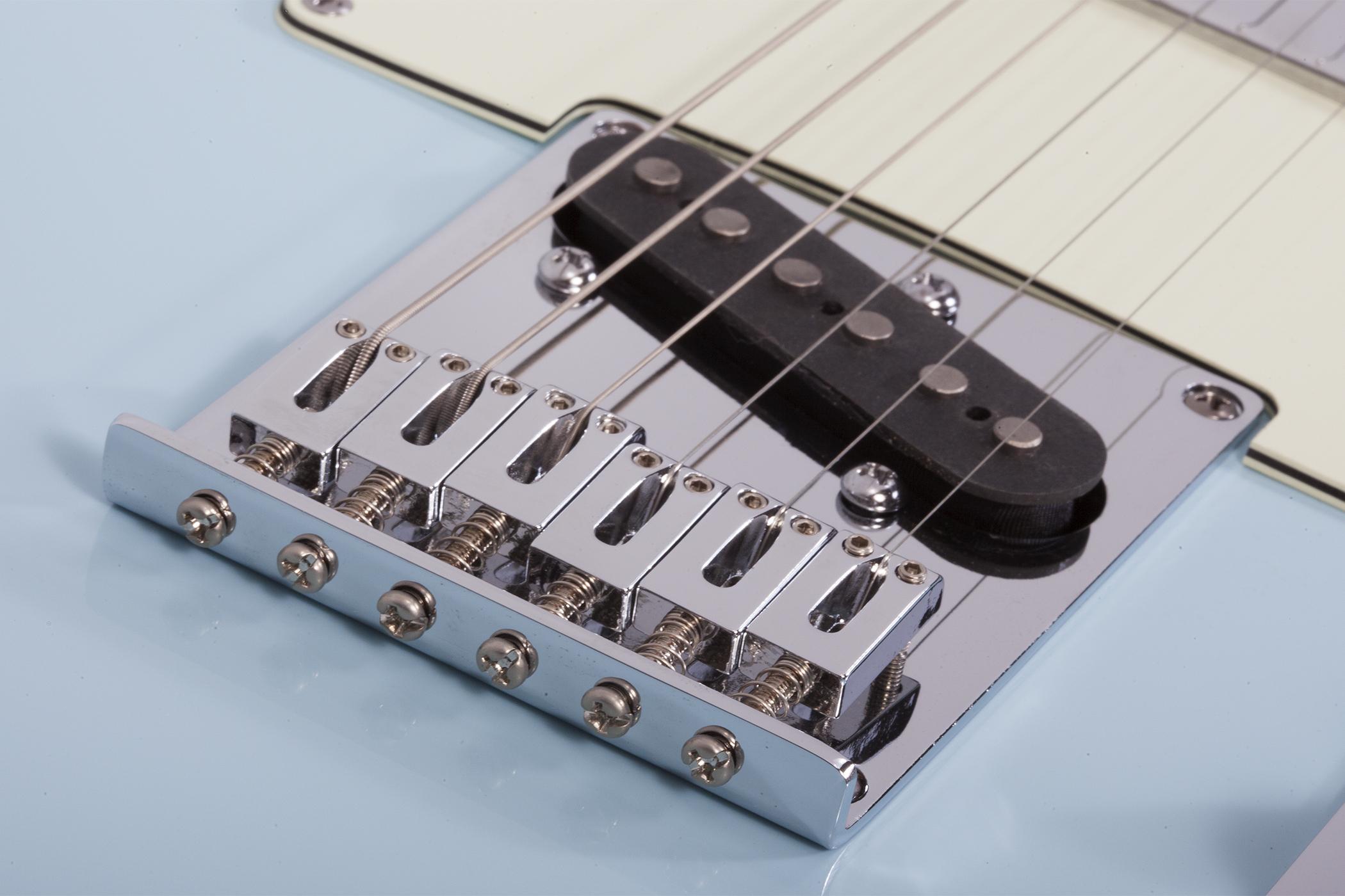 Schecter Nick Johnston Pt Signature Sh Ht Eb - Atomic Frost - Guitarra eléctrica con forma de tel - Variation 3