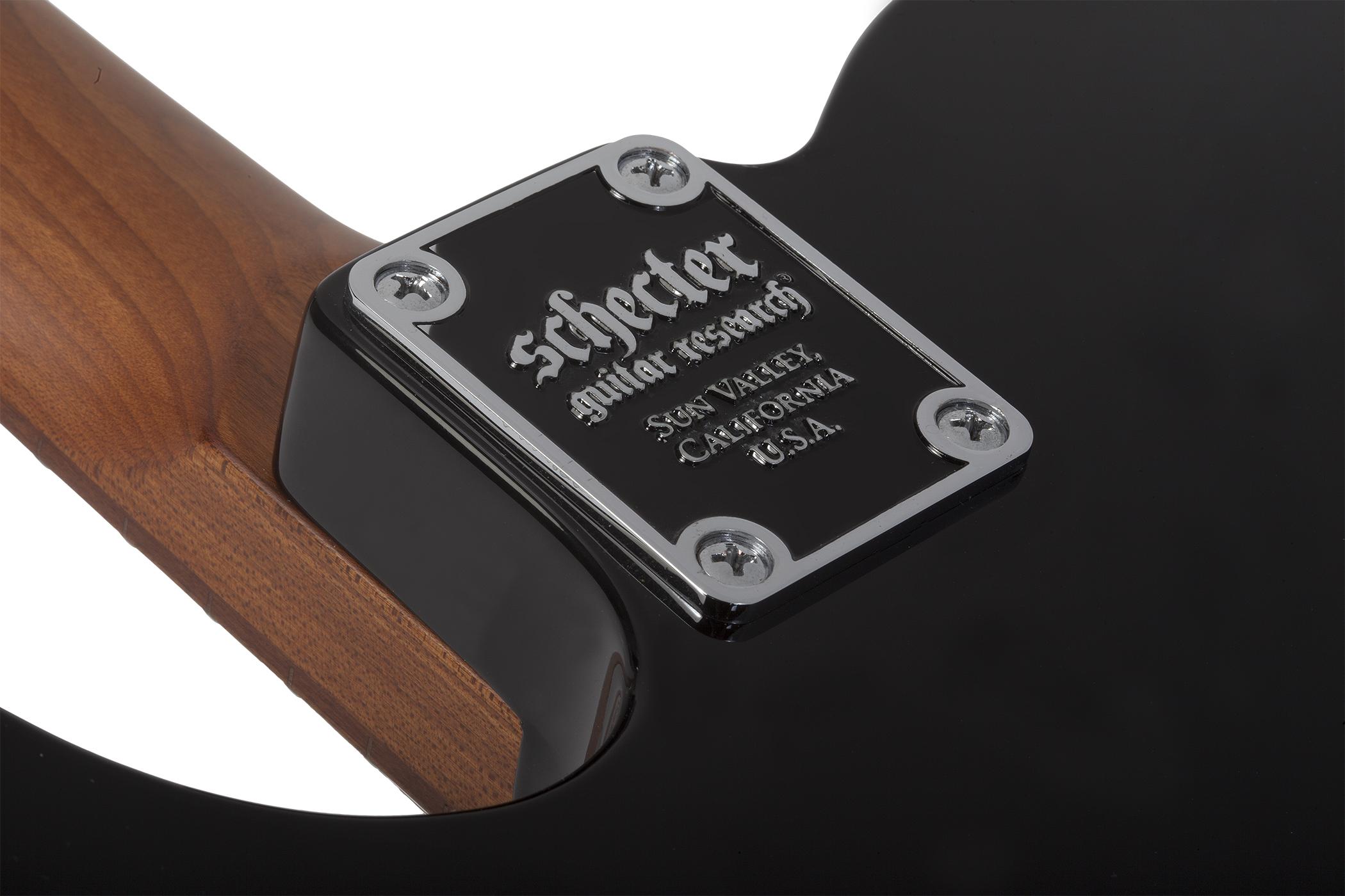 Schecter Nick Johnston Pt Signature Sh Ht Mn - Atomic Ink - Guitarra eléctrica con forma de tel - Variation 2