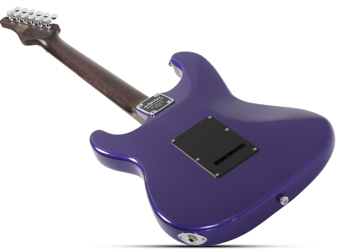 Schecter Nick Johnston Traditional 10th Ann. Signature Hss Trem Eb - Atomic Violet - Guitarra eléctrica con forma de str. - Variation 5
