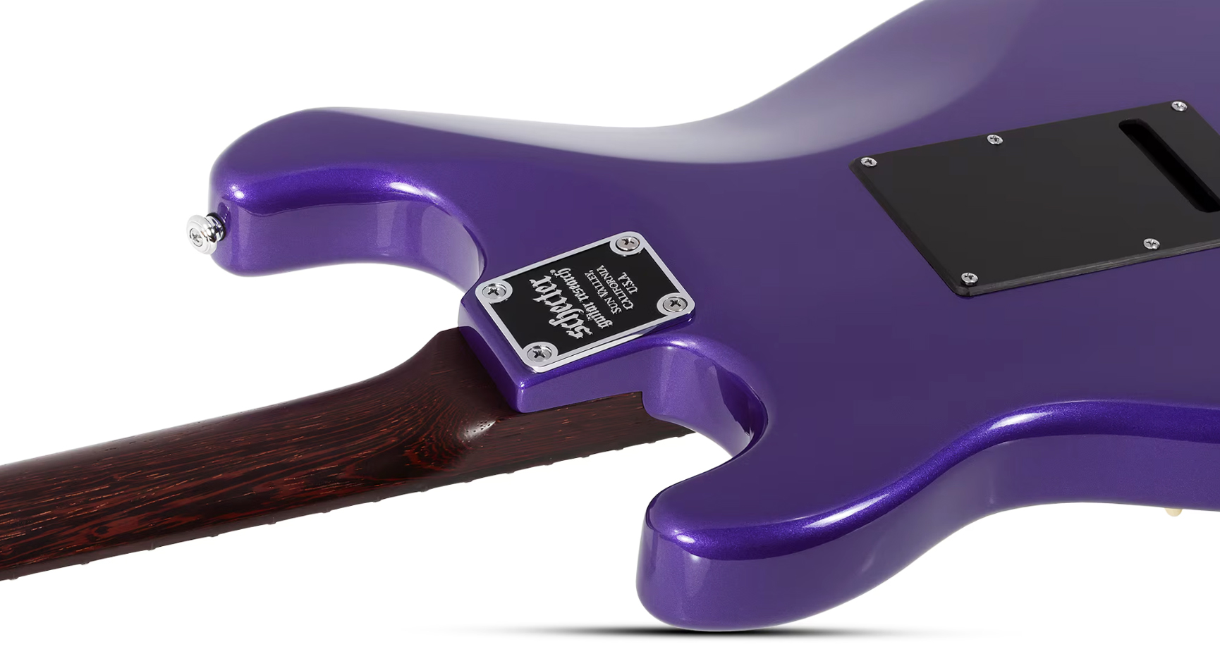 Schecter Nick Johnston Traditional 10th Ann. Signature Hss Trem Eb - Atomic Violet - Guitarra eléctrica con forma de str. - Variation 6