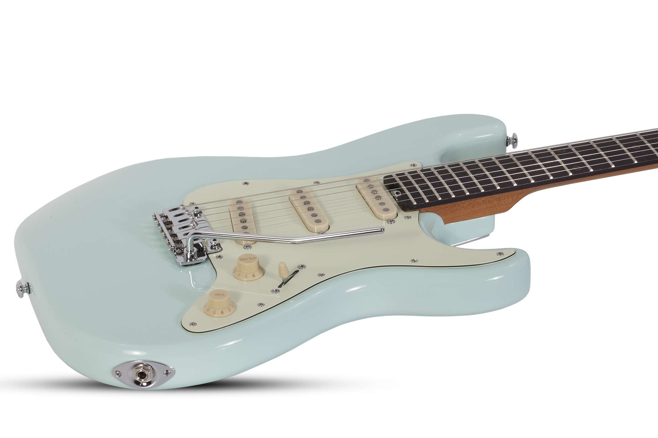 Schecter Nick Johnston Traditional Signature 3s Trem Eb - Atomic Frost - Guitarra eléctrica con forma de str. - Variation 1