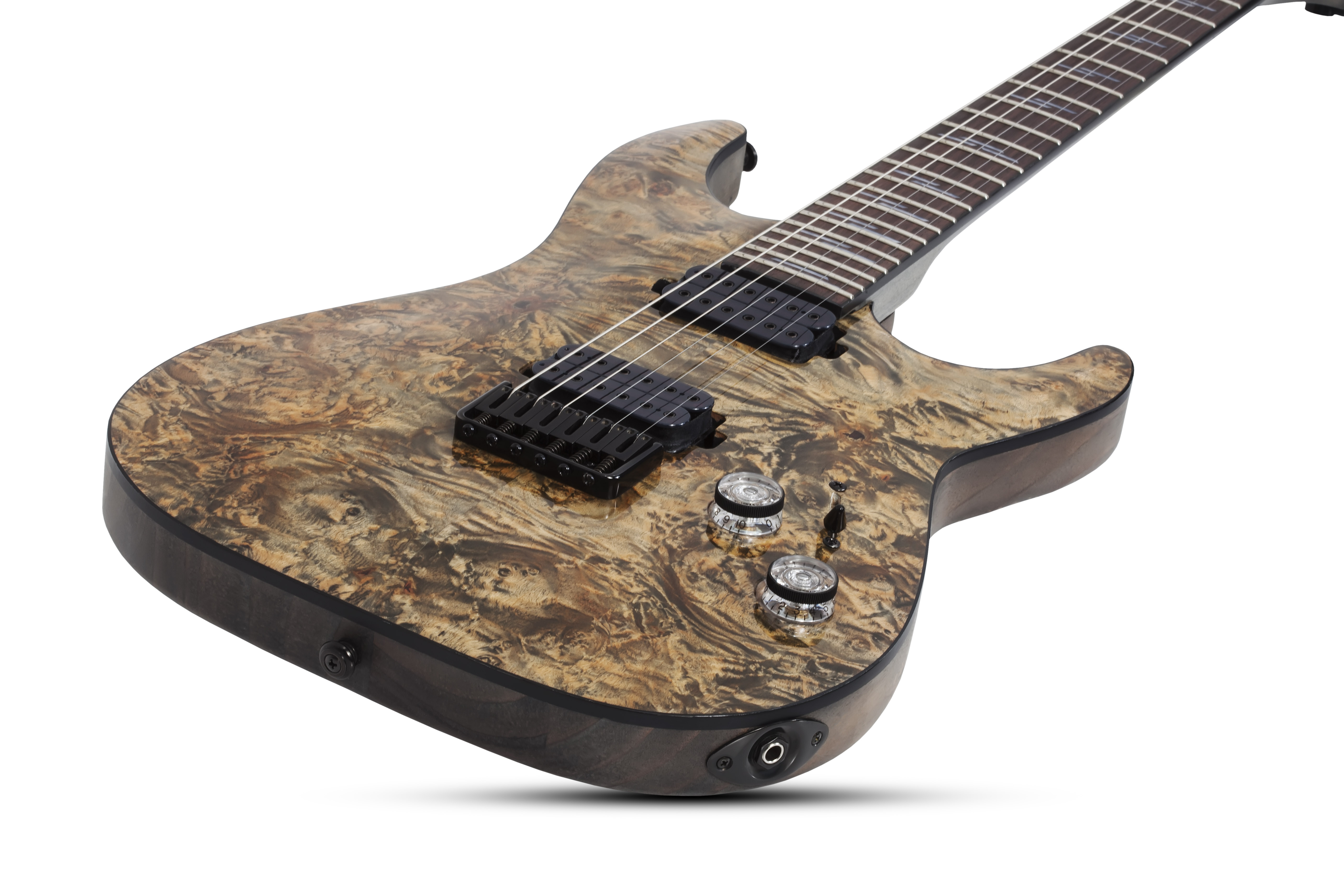 Schecter Omen Elite-6 2h Rw - Charcoal - Guitarra eléctrica con forma de str. - Variation 1