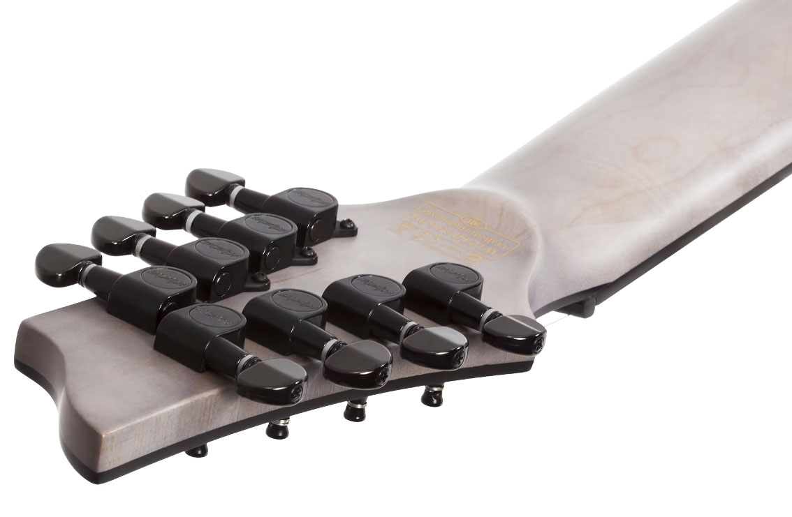Schecter Omen Elite-8 Multiscale 8c Baryton 2h Ht Rw - Black Cherry Burst - Multi-Scale Guitar - Variation 5