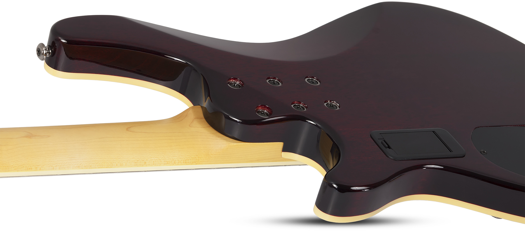 Schecter Omen Extreme-4 Active Rw - Black Cherry - Bajo eléctrico de cuerpo sólido - Variation 3